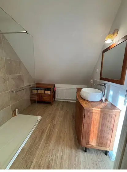 Salle de bain / 3 douche / baignoire /3 WC, villa Quend-Plage (4 salles de bain)