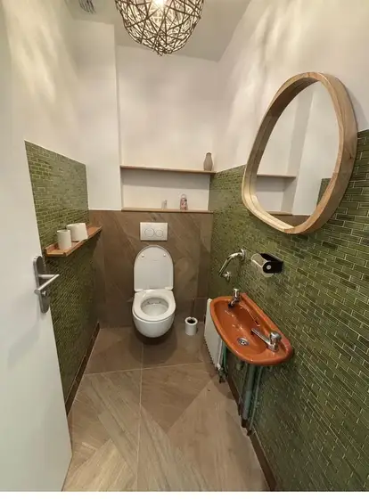 Salle de bain / 3 douche / baignoire /3 WC, villa Quend-Plage (4 salles de bain)